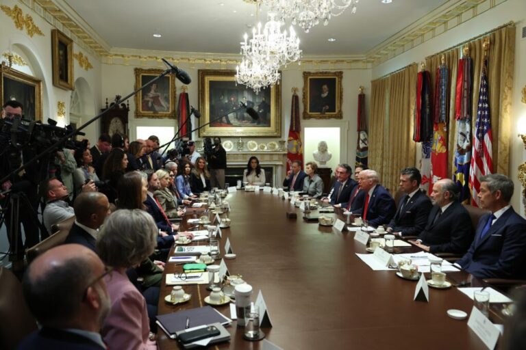 Trump threatens ‘permanent’ cuts to Democratic programs on day nine of shutdown gridlock