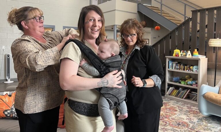 Missouri’s prison nursery is rare, offering a case study of motherhood behind bars