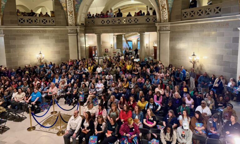 Missouri child care advocates rally at Capitol, say cuts would worsen shortage