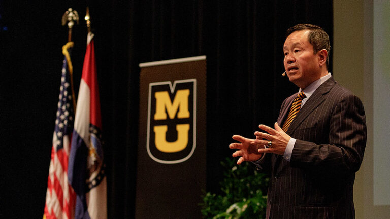 University of Missouri president says he cut student groups’ funding ‘to protect the institution’
